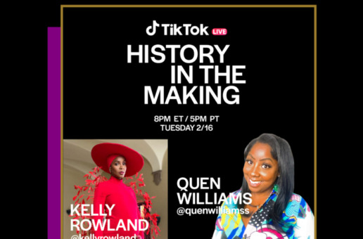 TONIGHT: Kelly Rowland Celebrates her Legacy for TikTok’s #MakeBlackHistory
