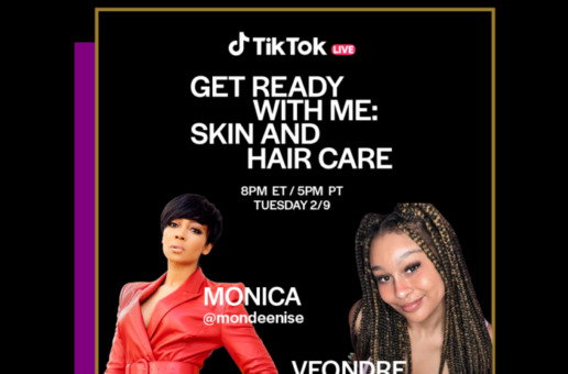 TONIGHT Monica Shares Beauty Tips for TikTok’s Black History Month Celebration