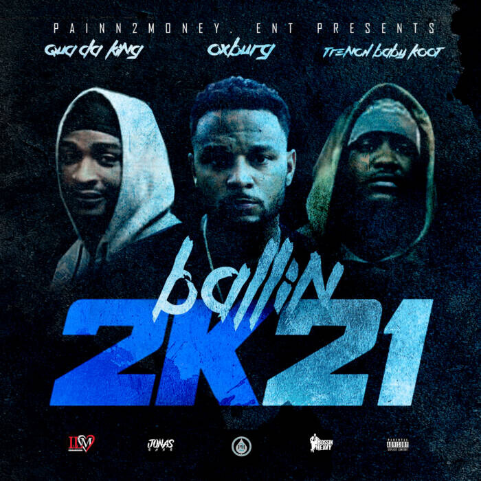 Duke-Painn2Money-Ballin-2K21-Artwork Duke Painn2Money ft. Oxburg, Qua DaKing & Trench Baby Koot - "Ballin 2K21”  