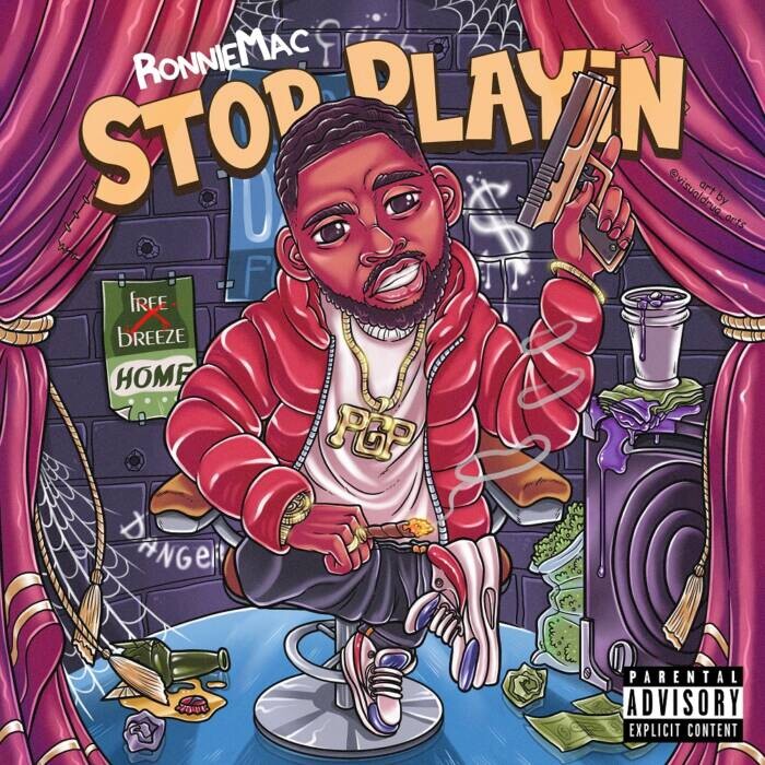 Stop-Playin-Cover RonnieMac - Stop Playin (EP)  