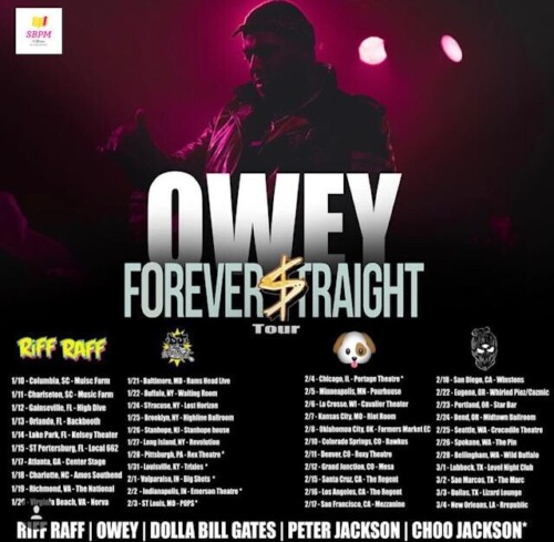 OWEY-FLIER-TOUR-1-500x489 PITTSBURGH TRAP LEGEND OWEY DEBUTS: "18 MONTH RUN"  
