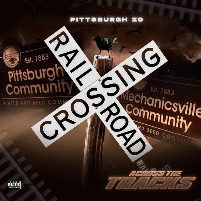 Across-The-Tracks-Artwork Pittsburgh Zo - Across The Tracks (LP)  
