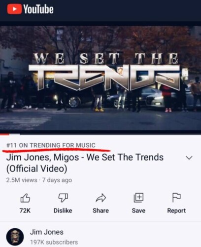 jj-11-408x500 Jim Jones x Migos “WE SET THE TRENDS” Official Video Surpasses 1.7 Million Views in 24 Hours; Makes Hip Hop History  