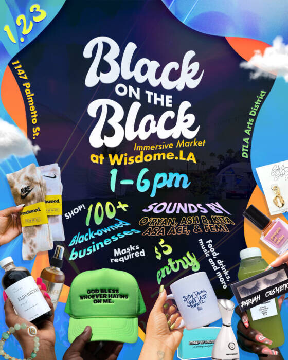 unnamed-21 LA, THIS SUNDAY! "Black on the Block" January (All black business & food) Market  