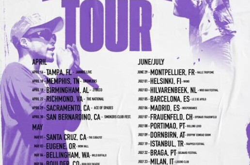 Pi’erre Bourne Announces “The Purple Tour” Kicking Off in April