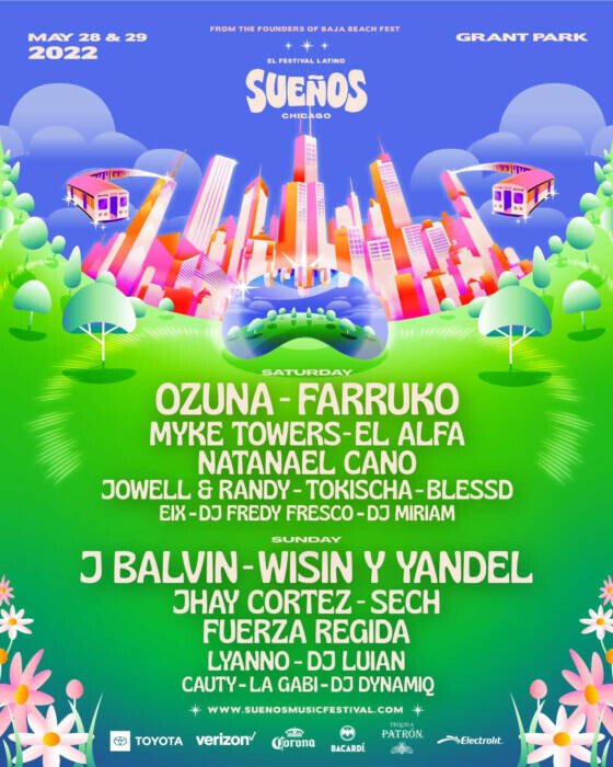 Sueños Chicago Reveals Set Times and Merch for Inaugural Festival