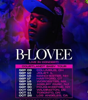 B-LOVEE ANNOUCES NATIONAL HEADLINING COURTLANDT BABY TOUR PRESENTED BY CONCERT CRAVE