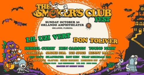 unnamed-2-10-500x261 Lil Uzi Vert, Don Toliver, GloRilla, Ice Spice & More to Perform At The Smoker's Club Fest At Orlando Amphitheater  