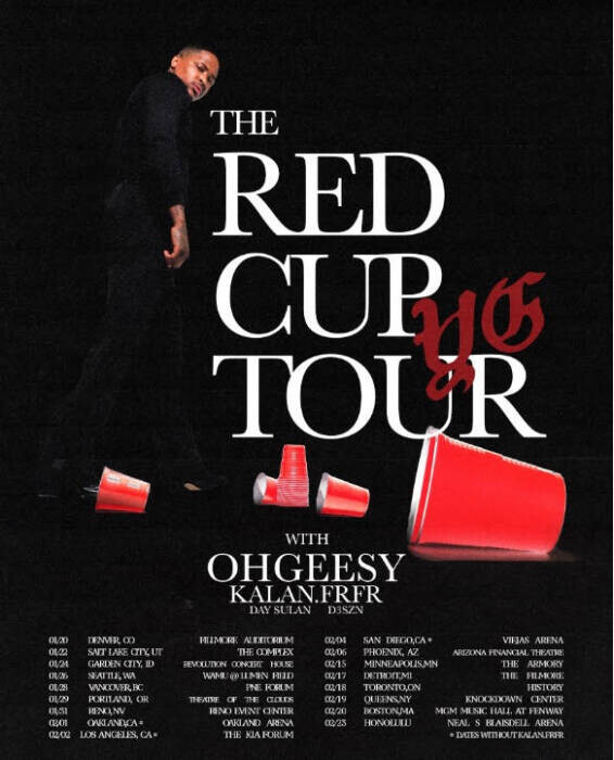 ohgeesy red cup tour setlist