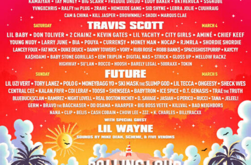 Rolling Loud California Recruits Travis Scott, Future, and Playboi Carti to Headline 2023 Festival