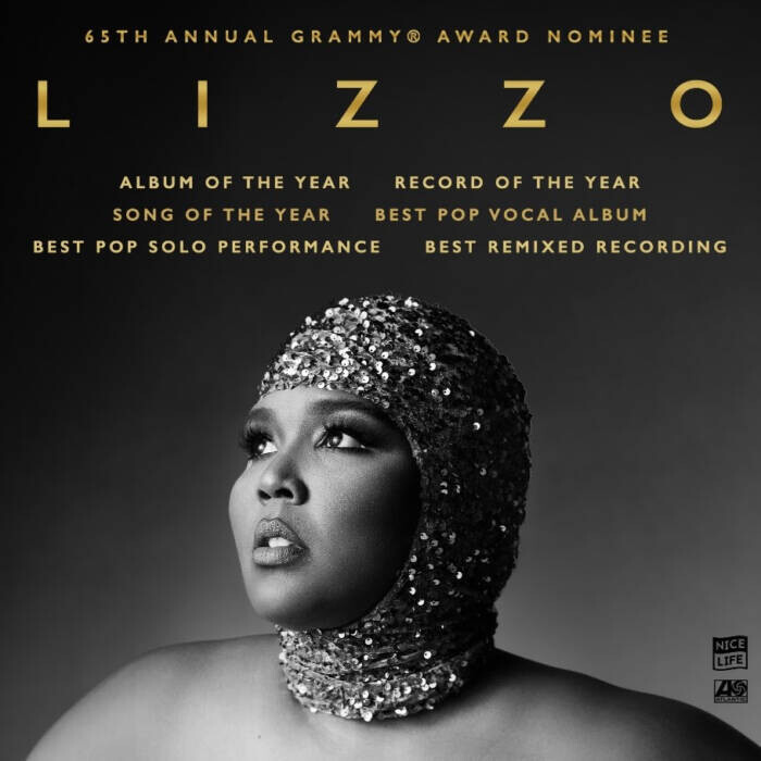 unnamed-36-1 LIZZO CELEBRATES SIX NOMINATIONS FROM THE 65TH ANNUAL GRAMMY® AWARDS  