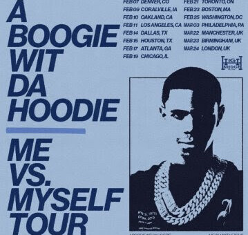 A BOOGIE WIT DA HOODIE ANNOUNCES THE “ME VS MYSELF” TOUR