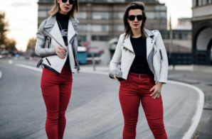 Find the Perfect Red Jeans Look for Women Today!