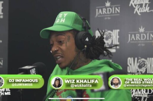 Wiz Khalifa Talks Cannabis Industry on The Smoke With Me Podcast with DJ Infamous and The Wolf of Weed Street