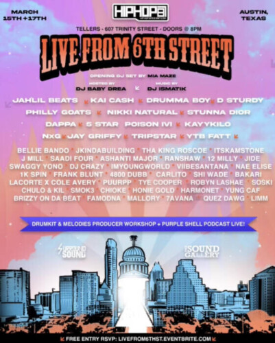 unnamed-19-401x500 HipHopSince1987 Presents SXSW LIVE FROM 6th STREET  