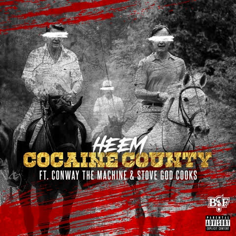 unnamed-83 Heem Drops "Cocaine County" Featuring Conway The Machine and Stove God Cooks  