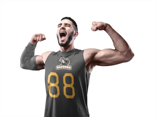 basketball-jersey-maker-screaming-man-flexing-his-muscles-to-celebrate-a16355_result-500x375 World Streetball Association (WSBA) Welcomes New Stockton, California Team: Stockton Raccoons  