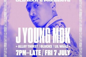 Rising International Artist, J Young MDK Set to Perform Live in Bali on July 7th at Oldman’s 