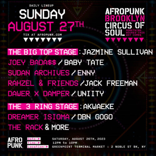 unnamed-1-24-500x500 AFROPUNK BROOKLYN 2023 Announces Lineups  