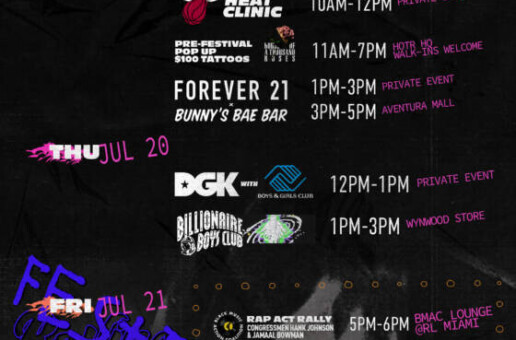 Rolling Loud Week Commences With Events featuring Miami HEAT, BMAC, and More