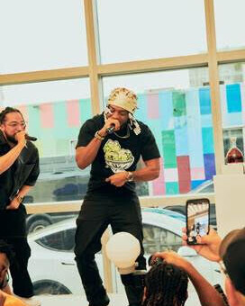 Armani White and Bankrol Hayden Perform and Sip D’USSÉ on at Billionaire Boys Club in Wynwood