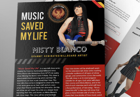 Misty Blanco will be introducing artist “Messiyah” and his new hit single called “Goated”, on her new talk show “Music Saved My Life”, coming 2024!