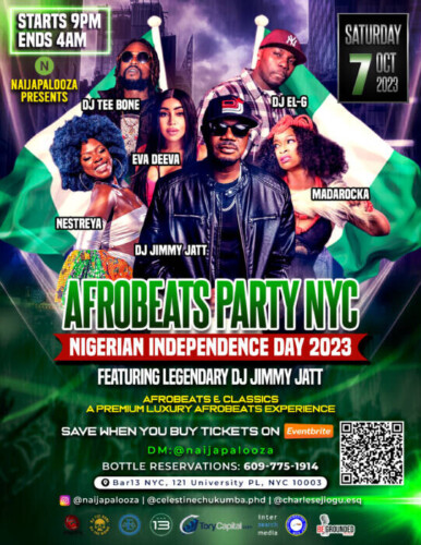 naijapalooza-nigerian-independence-day-2023-dj-dimmy-jatt-and-friends-386x500 Madarocka, Queen Of Afrobeats Hip Hop: To Appear At Nigerian Independence Day Party NYC Ft. Legendary DJ Jimmy Jatt  