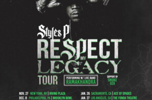 Styles P Announces ‘Respect My Legacy’ Tour