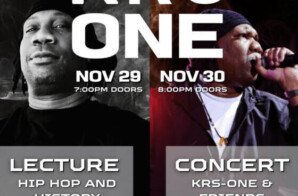 S.O.B.’s Presents Two Nights With Hip Hop Legend KRS-One
