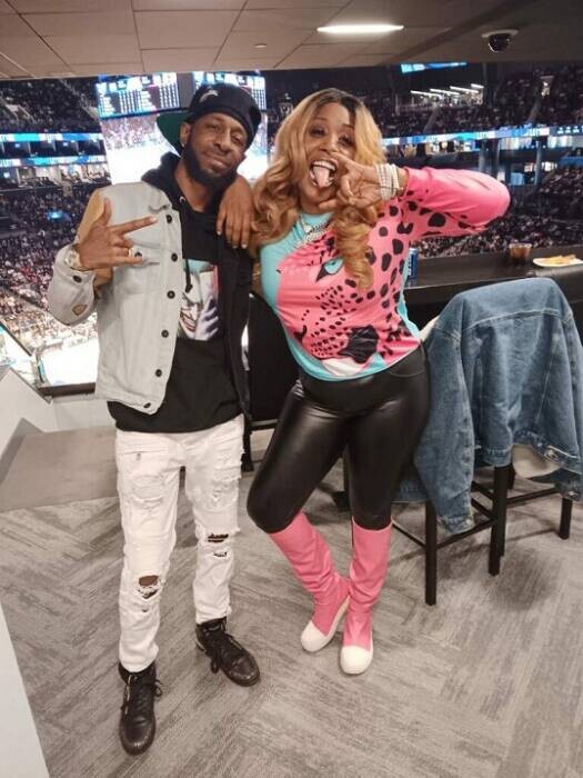 1B96F8C5-3839-4C62-9D76-72BCB34A00C4 Cassidy's Unforgettable Performance at The Brooklyn Nets Game: A Night of Epic Entertainment, “Mobbin With The Goat Gang!”  