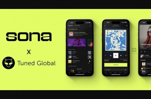 Tuned Global Powers sona.stream the New Artist-First Streaming Service