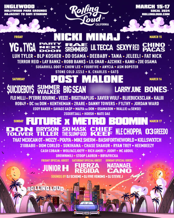 55fdc3b5-cf97-8385-70c8-a86d2b628788 Rolling Loud Honors Nicki Minaj with 'Pink Friday' at Rolling Loud California 2024  