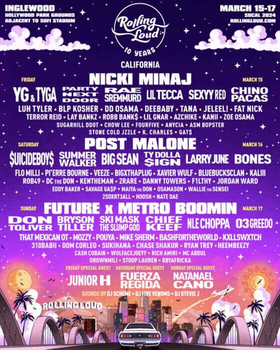 IMG_8932 Rolling Loud California 2024 Adds Ty Dolla $ign to Lineup  
