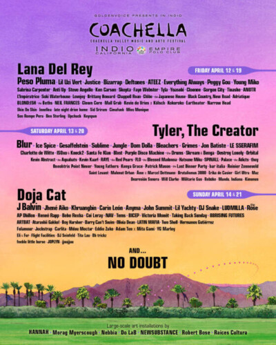unnamed-2-3-400x500 COACHELLA VALLEY MUSIC AND ARTS FESTIVAL ANNOUNCES 2024 LINEUP  