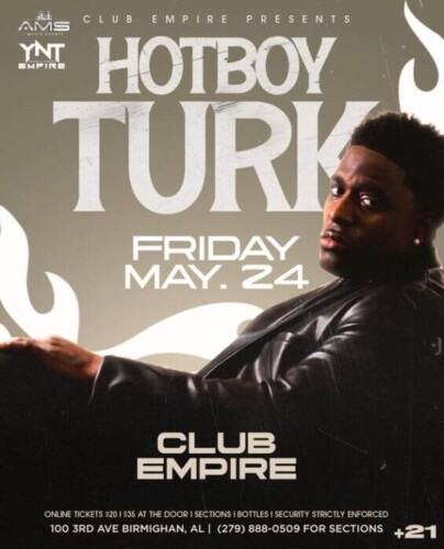club-empire-404x500 Hot Girl Tour Magic: Hot Boy Turk Steals the Spotlight at Juvenile's Birthday  