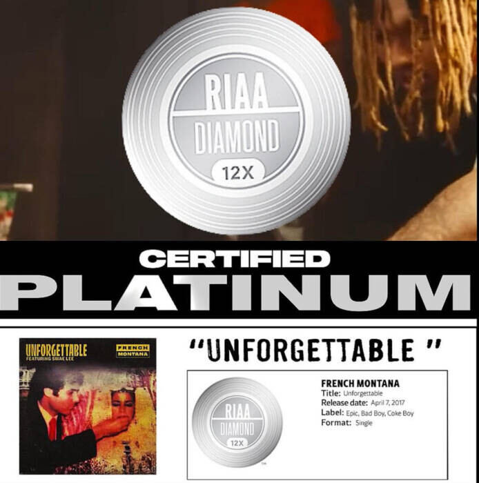 unnamed-117 FRENCH MONTANA PROVES TIMING IS EVERYTHING, RECEIVING MULTIPLE PLATINUM PLAQUES FROM RIAA  