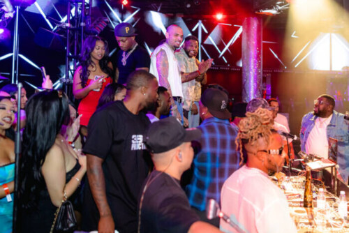 ChrisBrown2-500x334 DJ Romeo Sets the Stage at James Harden's Star-Studded Las Vegas Birthday Bash