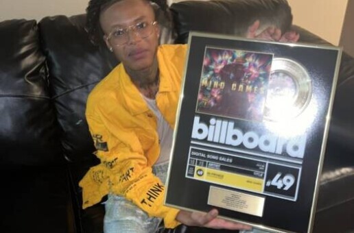 98 Prynce Infectious Single “Mind Games” and Earns Him His First Billboard Plaque