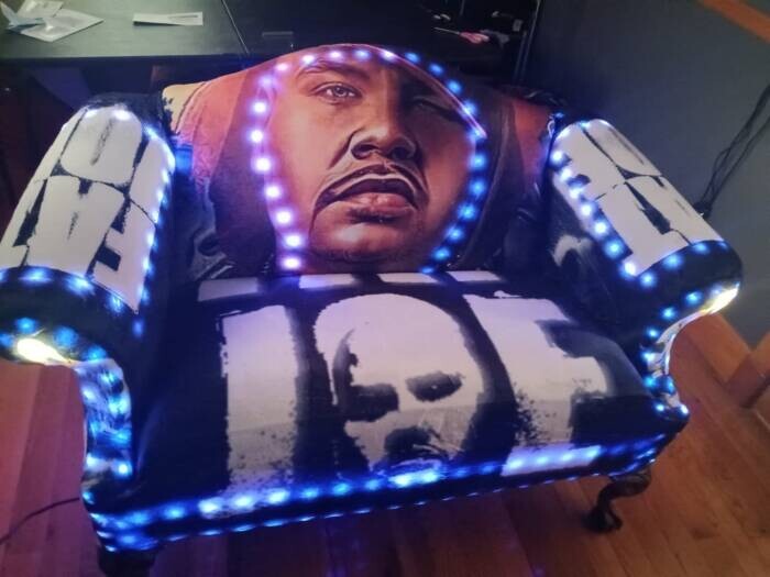 Custom Rapper Banies Turning Passion into Custom Furniture Art That Speaks to Hip-Hop | Home ...