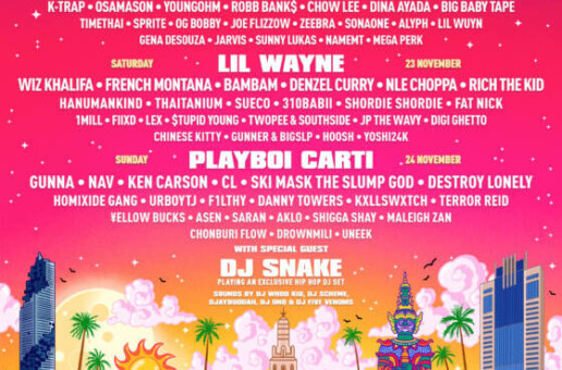 Rolling Loud Thailand 2024 Announces Full Lineup