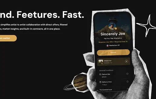 Feeture: An App for Artist Collabs Helps to “Find. Feetures. Fast.”