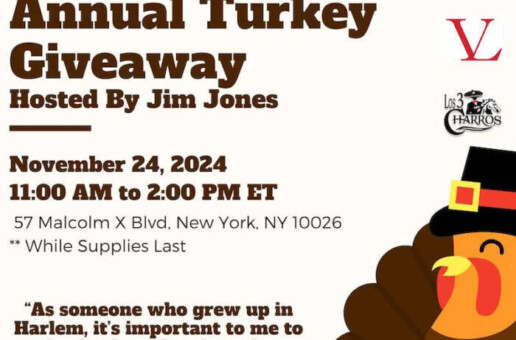 Jim Jones to Host Annual Turkey Giveaway in Harlem