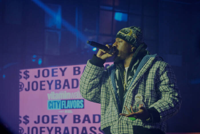 IMG_5668 Vitaminwater and UnitedMasters Bring NYC Joy with Joey Bada$$ at City Flavors Event  