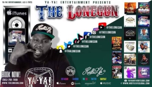 lonegun-500x286 Exclusive Interview: Getting to Know The Lonegun, CEO/Artist of YA-YA! ENT  