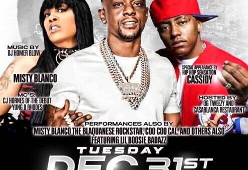 New Year’s Bash in Milwaukee WI: A Star-Studded All White New Years Eve Party with Lil Boosie Badazz, Misty Blanco The Blaquanese Rockstar & Cassidy Da Hustla!