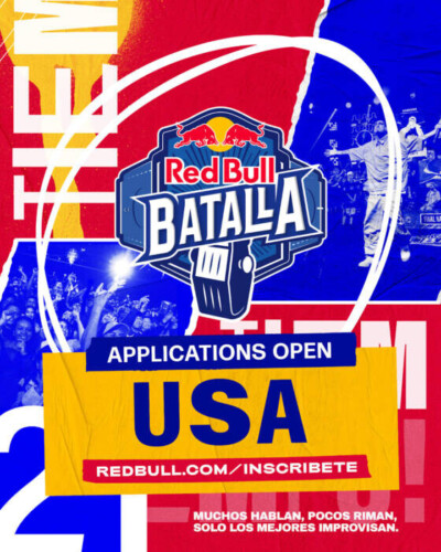 unnamed-18-400x500 RED BULL BATALLA KICKS OFF HISTORIC 20TH SEASON OF SPANISH-LANGUAGE FREESTYLE RAP COMPETITION  