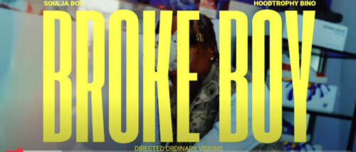 broke-boy-title-500x213 Hoodtrophy Bino and Soulja Boy Drop Visual for "Broke Boy"  