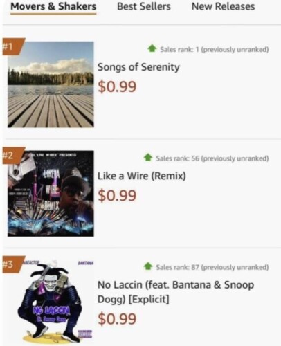 IMG_9661-406x500 "NO LACCIN" REACHES #9 ON AMAZON BEST SELLER CHARTS  