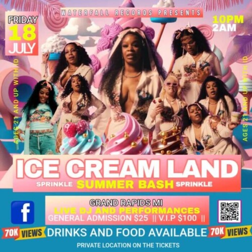 ICE-CREAM-LAND-500x500 Music Industry Eyes Grand Rapids’ Best Artists as ICE CREAM LAND Launches Headlining Tour and Signs Management Deal with Thousandnaire Club Empire  