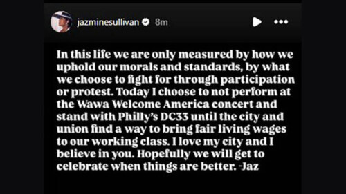 16955839_070425-wpvi-jazmine-sullivan-statement-IG-story-img-500x281 Inner City Blues: LL Cool J and Jazmine Sullivan Stand with Philly's DC33  